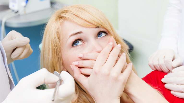 Dentist Check patient
